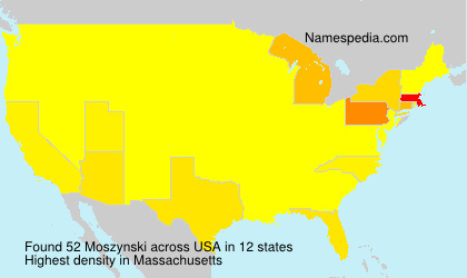 Surname Moszynski in USA Surname Moszynski in USA