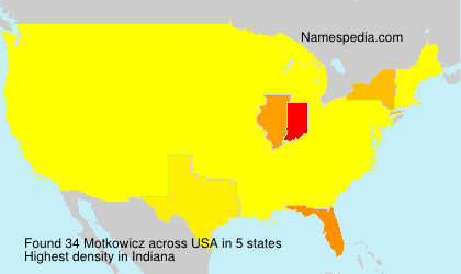 Surname Motkowicz in USA Surname Motkowicz in USA