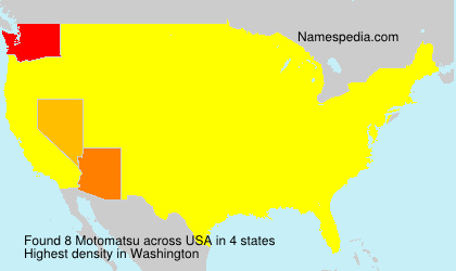 Surname Motomatsu in USA Surname Motomatsu in USA