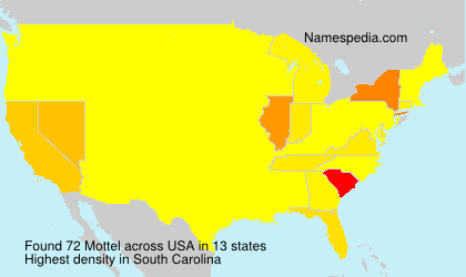 Surname Mottel in USA Surname Mottel in USA