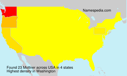 Surname Mottner in USA Surname Mottner in USA