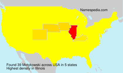 Surname Motykowski in USA Surname Motykowski in USA