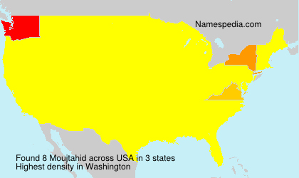 Surname Moujtahid in USA Surname Moujtahid in USA