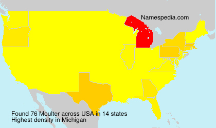 Surname Moulter in USA Surname Moulter in USA