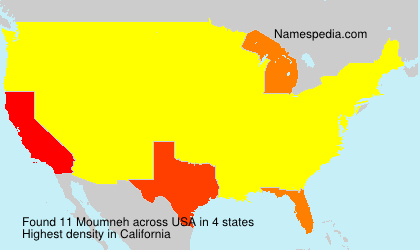 Surname Moumneh in USA Surname Moumneh in USA