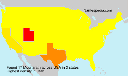 Surname Mounarath in USA Surname Mounarath in USA