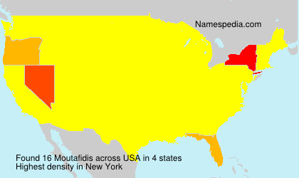 Surname Moutafidis in USA Surname Moutafidis in USA