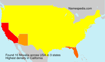 Surname Movalia in USA Surname Movalia in USA