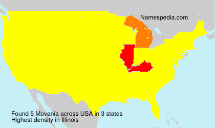 Surname Movania in USA Surname Movania in USA