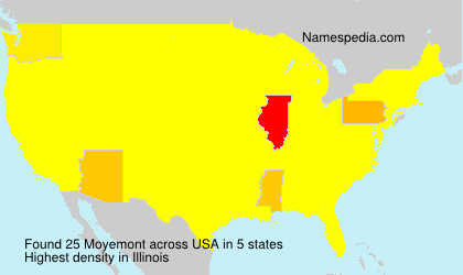 Surname Moyemont in USA Surname Moyemont in USA