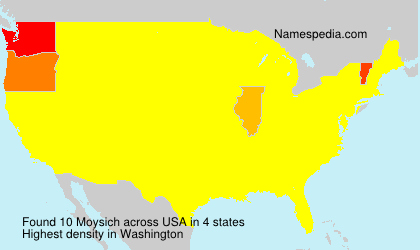 Surname Moysich in USA Surname Moysich in USA
