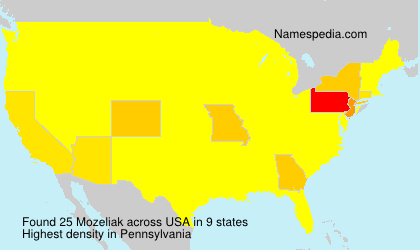 Surname Mozeliak in USA Surname Mozeliak in USA