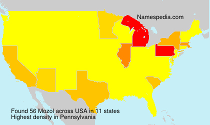 Surname Mozol in USA Surname Mozol in USA