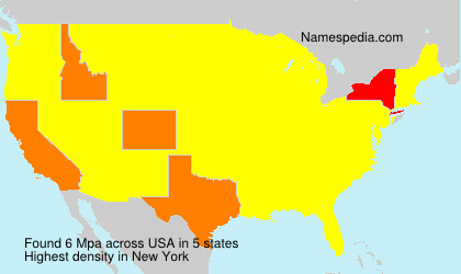 Surname Mpa in USA Surname Mpa in USA