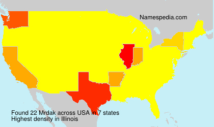 Surname Mrdak in USA Surname Mrdak in USA