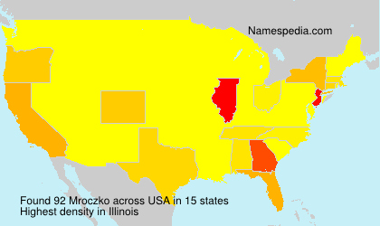 Surname Mroczko in USA Surname Mroczko in USA