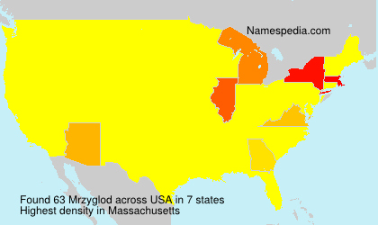 Surname Mrzyglod in USA Surname Mrzyglod in USA