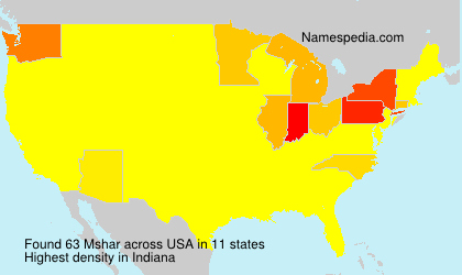 Surname Mshar in USA Surname Mshar in USA