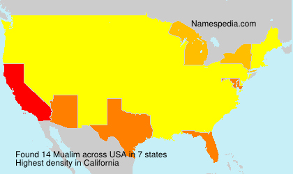 Surname Mualim in USA Surname Mualim in USA