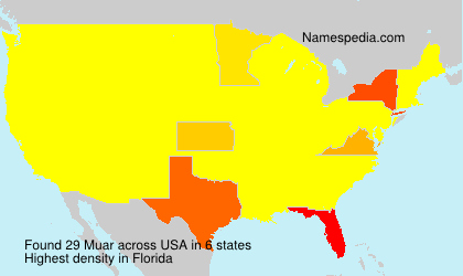 Surname Muar in USA Surname Muar in USA