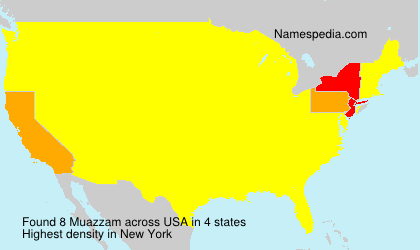 Surname Muazzam in USA Surname Muazzam in USA