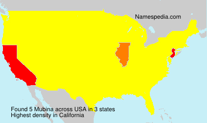 Surname Mubina in USA Surname Mubina in USA
