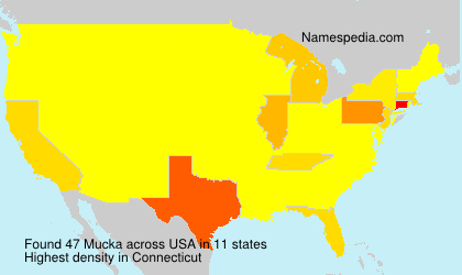 Surname Mucka in USA Surname Mucka in USA
