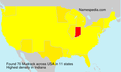 Surname Mudrack in USA Surname Mudrack in USA