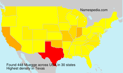 Surname Muegge in USA Surname Muegge in USA
