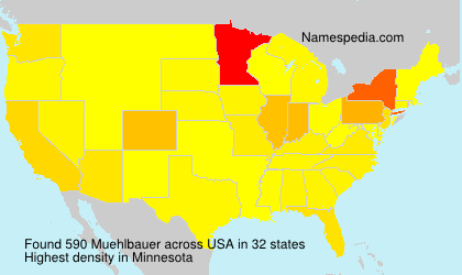 Surname Muehlbauer in USA Surname Muehlbauer in USA