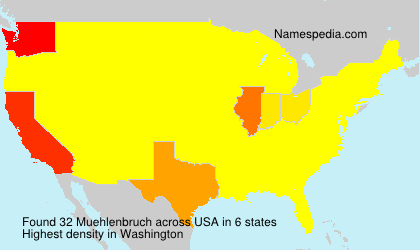 Surname Muehlenbruch in USA Surname Muehlenbruch in USA