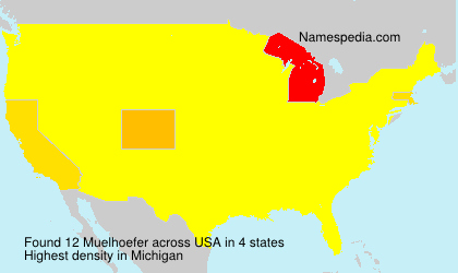 Surname Muelhoefer in USA Surname Muelhoefer in USA