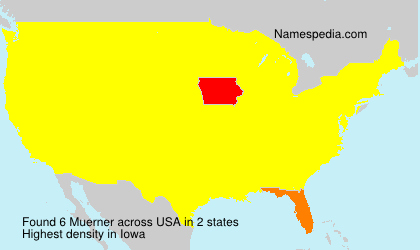 Surname Muerner in USA Surname Muerner in USA