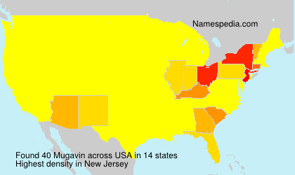Surname Mugavin in USA Surname Mugavin in USA