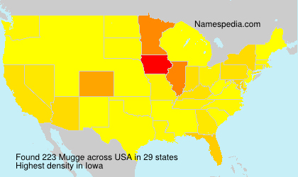Surname Mugge in USA Surname Mugge in USA