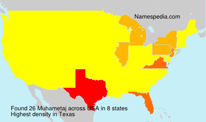 Surname Muhametaj in USA Surname Muhametaj in USA