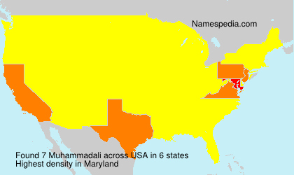 Surname Muhammadali in USA Surname Muhammadali in USA