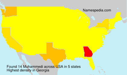 Surname Muhammedi in USA Surname Muhammedi in USA