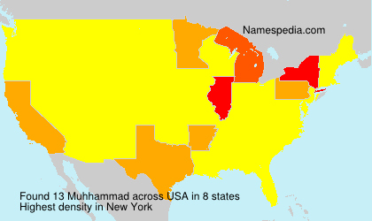 Surname Muhhammad in USA Surname Muhhammad in USA