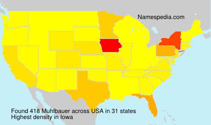 Surname Muhlbauer in USA Surname Muhlbauer in USA