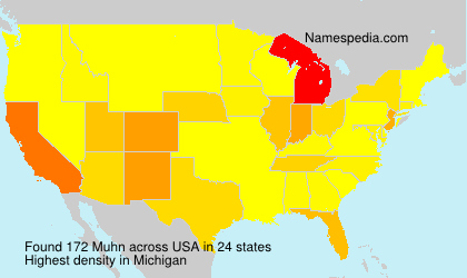 Surname Muhn in USA Surname Muhn in USA