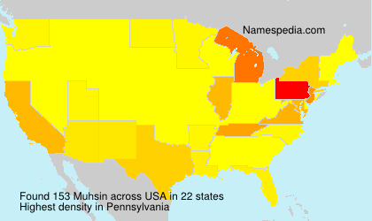 Surname Muhsin in USA Surname Muhsin in USA