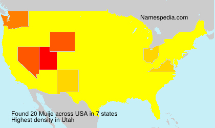 Surname Muije in USA Surname Muije in USA