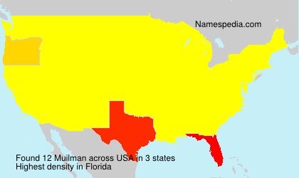 Surname Muilman in USA Surname Muilman in USA