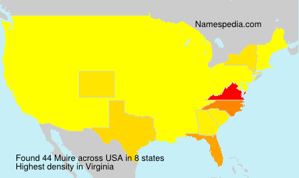 Surname Muire in USA Surname Muire in USA