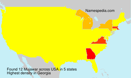 Surname Mujawar in USA Surname Mujawar in USA