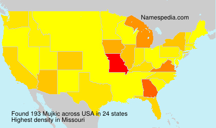 Surname Mujkic in USA Surname Mujkic in USA