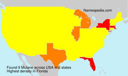 Surname Mulane in USA Surname Mulane in USA