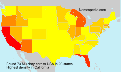 Surname Mulchay in USA Surname Mulchay in USA