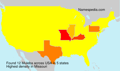 Surname Muleba in USA Surname Muleba in USA